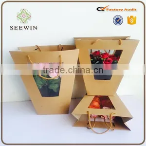 2017 Cheap Whloe Sale Craft Paper Flower Bag/ Craft Bag for Flower thumbnail-5