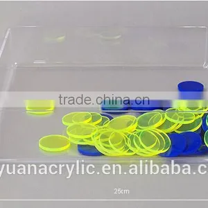 High Quality Clear Acrylic Serving Trays ,Home Storage Organization Storage Acrylic Trays thumbnail-3