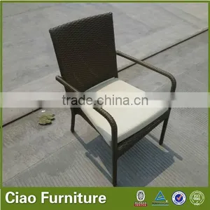 2014 New Patio Outdoor Garden Rattan Teakwood Dining Table thumbnail-3