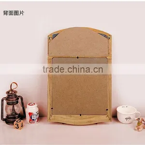 Wooden Frame Hanging Blackboard Vintage Blackboard Cafe Store Menu Decoration Blackboard Wall Decoration 26*39cm thumbnail-2