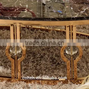 2015hot Selling Golden Used Hotel/living Room Furniture Coffee/tea/center Table thumbnail-4