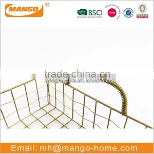 Metal Rectangular Shape Fruit Storage Basket thumbnail-3