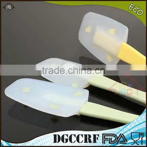 NBRSC Cake Cream Scraper Mixing Batter Butter Silicone Spatula Transparent thumbnail-1
