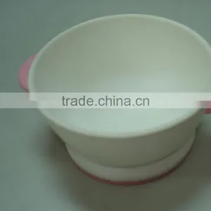 White Plastic Baby Bowl Wholesale Cheap Clear Plastic Salad Bowl thumbnail-1