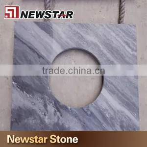 Newstar High Quality Double Sink Granite Vanity Top With Cut Size Sink Hole thumbnail-3