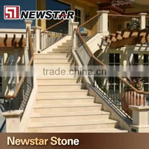 Exterior and Interior Suitable Limestone Stair,limestone Treads,limestone Steps thumbnail-1