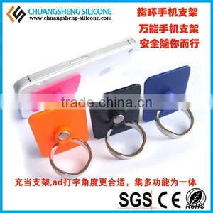 Fashion Square Plastic Foldable Red Mobile Phone Holder thumbnail-2