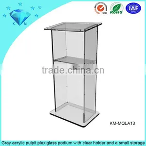 OEM LED Plexiglass Podium,Clear Acrylic Lecture,Perspex Podium thumbnail-4