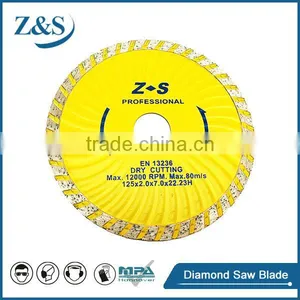 Hot Pressed Strengthen Turbo Diamond Saw Blade thumbnail-1
