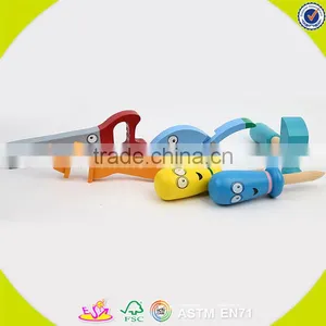2017 Wholesale Best Sale Lovely Baby Wooden Diy Tool W03C019 thumbnail-3
