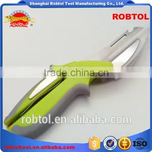 6 in 1 Kitchen Clever Scissors Shears Multi Function Clever Cutter Food Choppers Smart Knife Board Vegetable Slicer thumbnail-3
