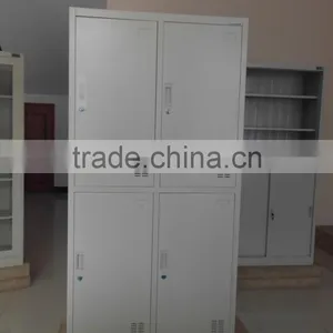 Four Door Locker/ Metal Wardrobe Locker Steel Clothes Cabinet thumbnail-1