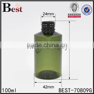 100ml Dark Green Body Spray Bottle Cosmetic Plastic Bottle Body Spray Bottle thumbnail-4