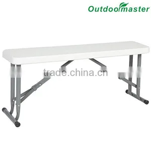 Garden Steel Folding Plastic Portable Picnic Table With Bench thumbnail-4