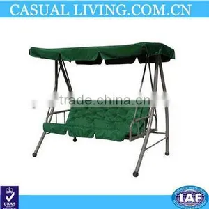 Patio Garden Swing Chair 3 Seats Outdoor Furniture thumbnail-1