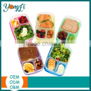 Wholesale Custom Microwave & Dishwasher Safe Plastic Benot Box thumbnail-3