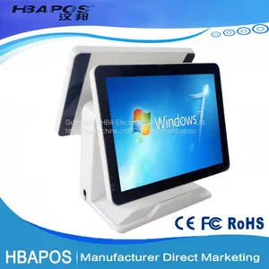 HBA-Q3T Manufacturer Retail Price Supermarket 15 Inch Touch Screen POS Machine/POS System/POS Terminal thumbnail-1