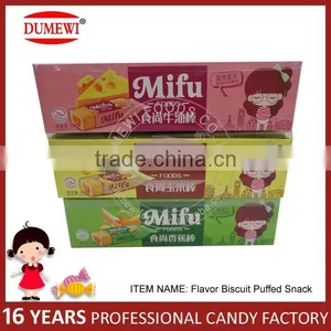 Cheese Flavor Biscuit Puffed Stick/ Sandwich Biscuits Stick thumbnail-6