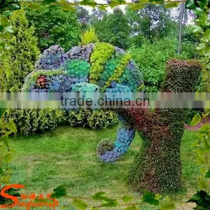 Wholesale Artificial Topiary for Sale Artificial Topiary Fake Grass Animal thumbnail-1