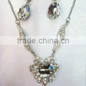 Fashion Necklace Earring Jewelry Set thumbnail-1