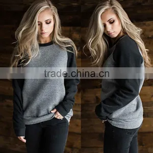 Jersey Baseball Classic Unisex Eco Fleece Ribbed Neckline Raglan Sleeve Baseball Sweater Mens Crewneck Sweatshirt thumbnail-1