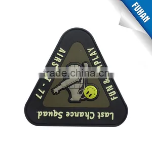 Customized Clothing Accessories 3D Silicone Rubber Label thumbnail-3