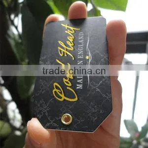 2017 Fancy Custom Jeans Paper Hang Tag thumbnail-3