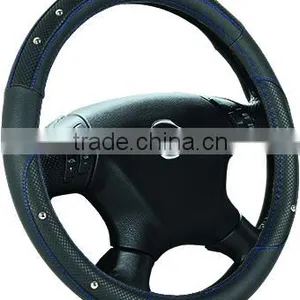 Fantastic Good Quality Suave PU Car Steering Wheel Cover thumbnail-2