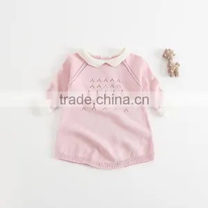 Sweet Toddler Girl Boutique Outfits Crochet Patterns Baby Romper thumbnail-2