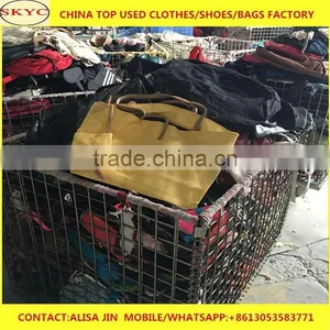 Fashion Used Bags in Korea Fairly Used Bags in Bales Used Big Bags for African Women thumbnail-1