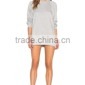 MGOO Wholesale OEM/ODM Casual Women Sweater Dress Custom Autumn Winter Clothing Cashmere Sweater 2016 thumbnail-4