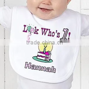 Beautiful Printing Baby Bib Manufacturer,100% Cotton Baby Bibs Wholesale China thumbnail-1