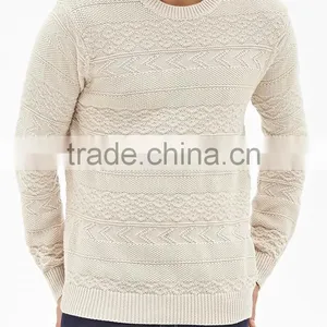 Round Neckline Polyester Sweater Designs Pictures for Man thumbnail-2