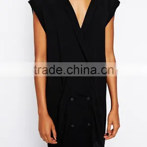 Kater Dress With Textured Seam Detail and Short Sleeves thumbnail-3