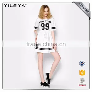 Customizable Alphabet & Pattern Printing Ladies Black Dresses thumbnail-6