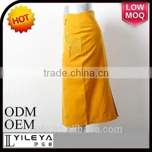 New Design High Waist Narrow Ladies Fashion Short Skirt thumbnail-1