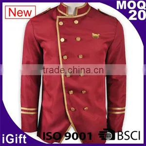 2016 Fashion Cook Uniform Kitchen Uniform Chef Uniform Dress thumbnail-1
