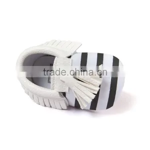PU Baby Moccasins With Tassels, Tassel Baby Moccasin thumbnail-5