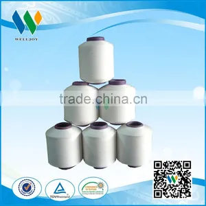 Yizheng Best Staple Fiber Yarn 100%polyester Spun Yarn Sewing Thread Raw White thumbnail-1