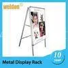 Metal Custom Stand up Advertisement Display Boards in Display Racks thumbnail-1
