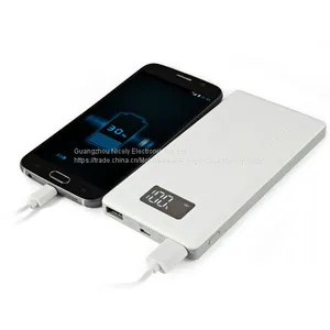 10000mAh Portable Battery Mobile Power Bank USB Charger Li-Polymer With LED Indicator thumbnail-1