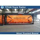 Liquid Transport Containers Carbon Steel Tanker Trailer With 26000 Liters Capacity thumbnail-1