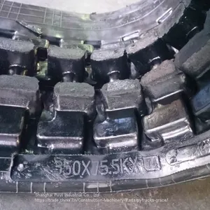 Rubber Track 350*75.5*74 for Yanmar Vio 45-6 Excavator thumbnail-2