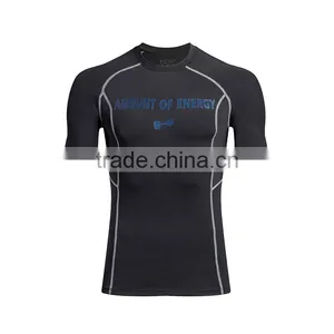 Men Running Fitness With Reflective Printing Logo China Sports Wear thumbnail-3