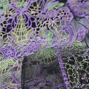 View Larger Image China Factory Direct Flower Patch Mesh Lace Fabric for Girl Dress. thumbnail-4