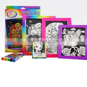 DIY Sparkle Art Frame Set thumbnail-1