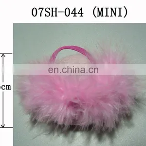 Cute! Mini Pink Fur Slipper for Plush Toys and Dolls! thumbnail-1