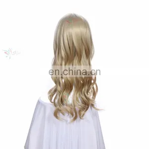 Styler Brand 24" Light Blonde Wig Long Big Wavy Hair Women Cosplay Party Costume Blonde Wig thumbnail-2