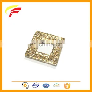 Russian Market Square Shaped Zinc Alloy Two Pieces Snap Button Set for Coat F1201 thumbnail-4