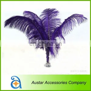 Purple Ostrich Feather for Wedding and PARTY Decoration thumbnail-1